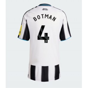 Newcastle United Sven Botman #4 Hjemmebanetrøje Dame 2025-26 Kortærmet